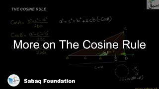 More on The Cosine Rule