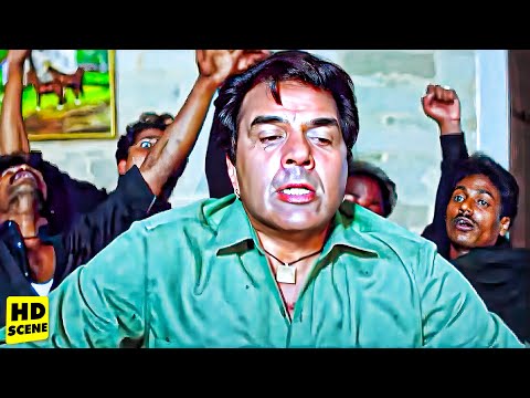 धर्मेन्द्र ने एक साथ की 20 गुंडों की जबरदस्त पिटाई | Dharmendra Ka Jabardast Action Climax Scene