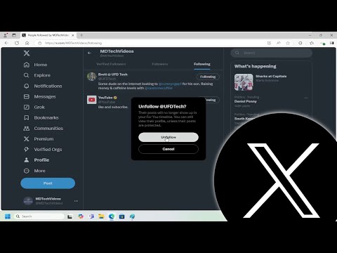 How To Unfollow People On Twitter (X) [Tutorial]