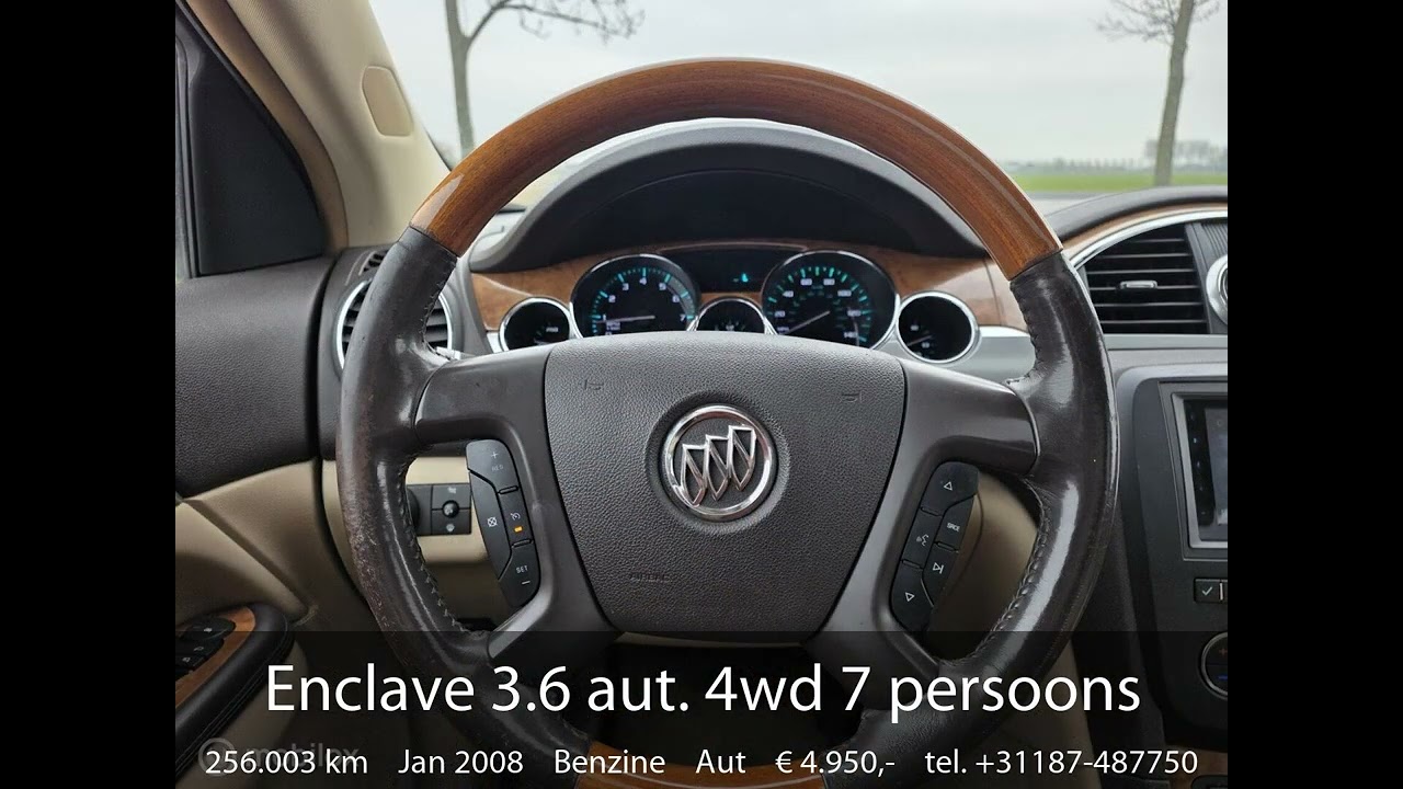Video preview of Buick Enclave 3.6 (2008)
