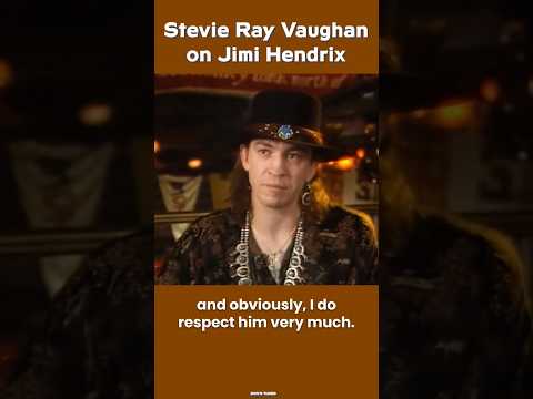 Stevie Ray Vaughan on Jimi Hendrix