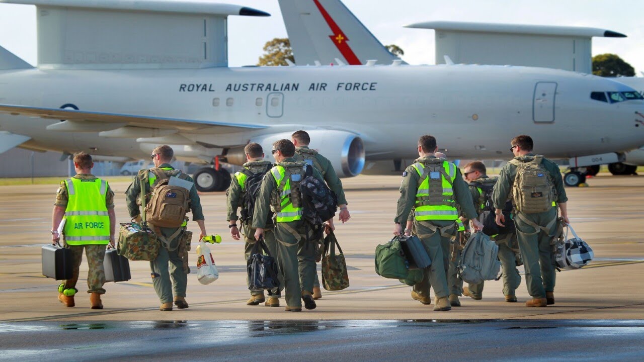 Australians Families Evacuated from Sudan by Royal Australian Air Force