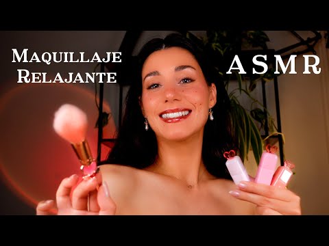 ASMR TE MAQUILLO 💄 & Cuidado Capilar, Masajes, Skincare 💤 Roleplay en Español