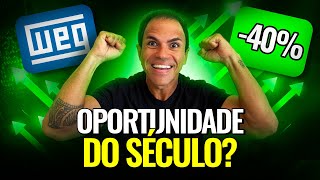 A VERDADE SOBRE A QUEDA DA WEG EM 2025! Ainda vale a pena investir em AÇÕES WEGE3?