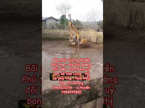 nguy hiểm quá máy xúc ơi #baimayquanghuyen