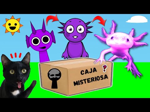 CAJA MISTERIOSA DE INCREDIBOX SPRUNKI PERO SON ANIMALES DEL JUEGO ABGERNY EN LA VIDA REAL