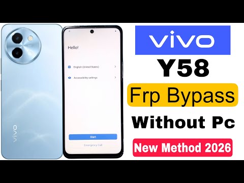 Vivo Y58 Frp Bypass | Without Pc | Google Account Lock Unlock - New Method 2026