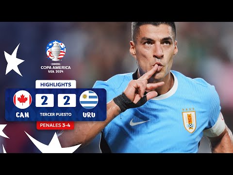 CANADÁ (3) 2-2 (4) URUGUAY | HIGHLIGHTS | CONMEBOL COPA AMÉRICA USA 2024™