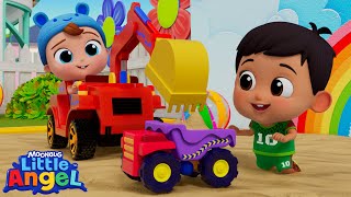 Baby John's First Day At School! | BABY JOHN™ Playtime Kids Songs & Nursery Rhymes | Little Angel