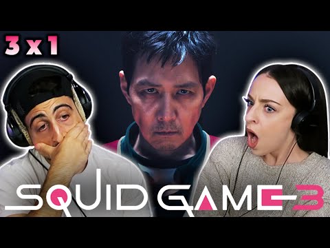 If looks could kill... 😳 *SQUID GAME* 3x1 REACTION! | Keys and Knives