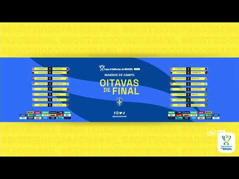 AO VIVO: SORTEIO DAS OITAVAS DE FINAL DA COPA INTELBRAS DO BRASIL 2022