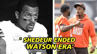 Shedeur Sanders TAKES DOWN Deshaun Watson Following INTENSE Practice Brawl  ASTOUNDS Entire Browns