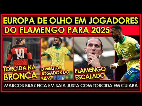 GERSON ARREBENTA PELA SELEÇÃO | FLAMENGO ESCALADO | EUROPEUS DE OLHO NO MENGÃO E+