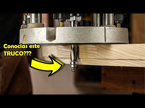 Truco de carpinteria Circulos Perfectos en madera