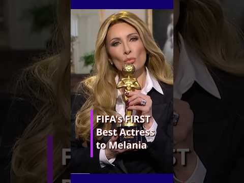 Melania Wins FIFA's Best Actress π Award π€£