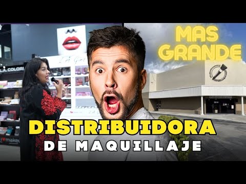 DISTRIBUIDORA DE MAQUILLAJE MAS GRANDE! en USA!!!! TOUR!!!