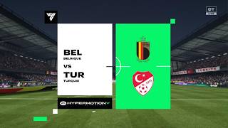Belgique 🇧🇪 vs Turquie 🇹🇷