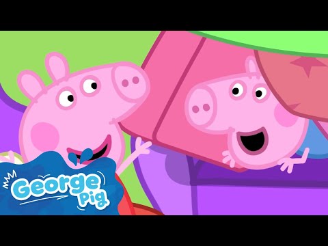 George and Peppa Play HIDE AND SEEK 🫣 🐽 Full Episodes | 2 HOURS