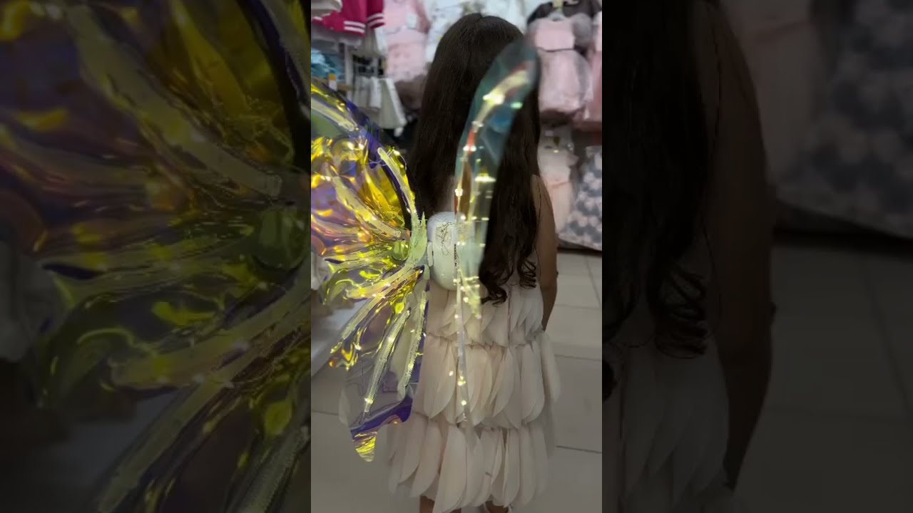 Крылья феи Lanson Toys светящиеся подвижные с музыкой  - видео