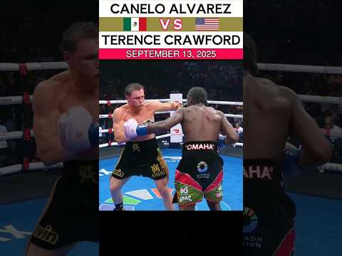 Canelo Alvarez 🇲🇽 VS 🇺🇸 Terence Crawford | September 13, 2025 | ROUNDS 9-10 | SLO-MO + SOUND FX