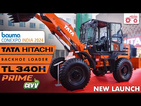 2024 Bauma Conexpo: Tata Hitachi TL 340 H Prime CEV-5 Review | New Launch Review | Tractor Junction