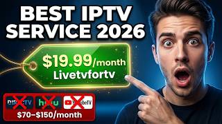 Best IPTV Service 2026 — 40,000+ Channels From $19.99 | No Contract