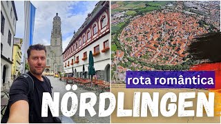 NÖRDLINGEN - a cidade alemã que fica numa gigantesca cratera de um meteorito