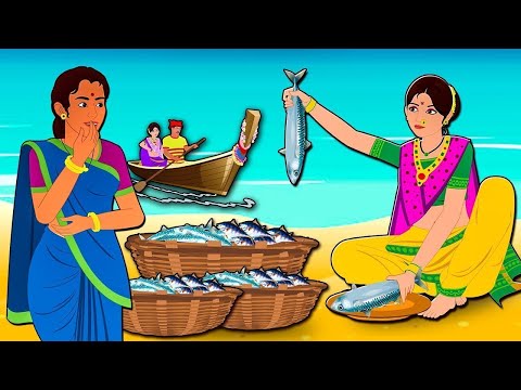 मच्छीवाली की सफलता | Hindi Kahaniya | Stories in Hindi | Moral Stories | Bedtime Stories Hindi