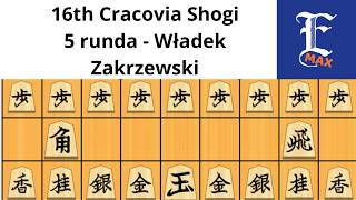 Nauka Shogi #218 16th Cracovia Władek Zakrzewski