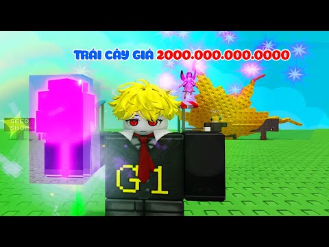 ROBLOX MÌNH CHƠI GROW A GARDEN QUẢ GÌ THẾ NÀY 2000 TỶ LUÔN OMG