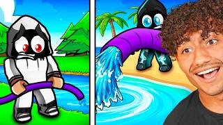 ROBLOX DRAIN THE LAKE!