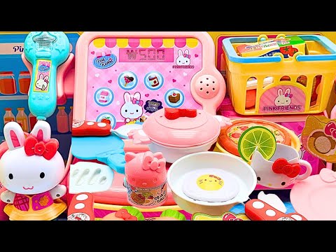 12 minutes Satisfying with Unboxing Cute Miniature Kitchen Playset | Review Toys | ASMR