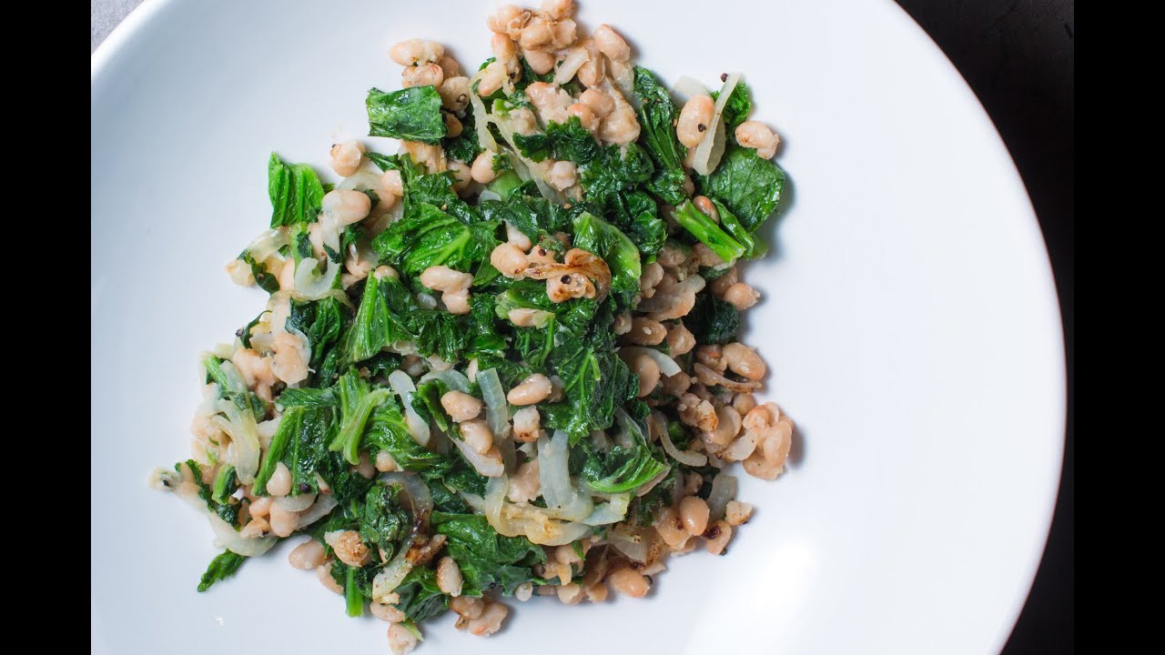 Easy & healthy dish with cannellini beans