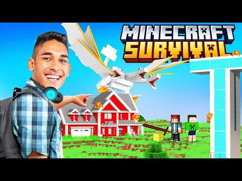 🌍 VOLTEI NO MEU MUNDO DE MINECRAFT SURVIVAL DEPOIS DE ANOS