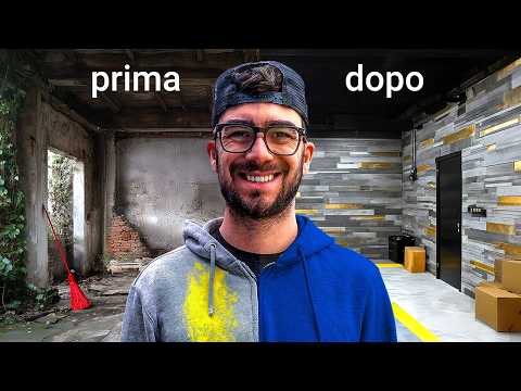 RICOSTRUISCO IL GARAGE DEL MEGA STUDIO EP.3
