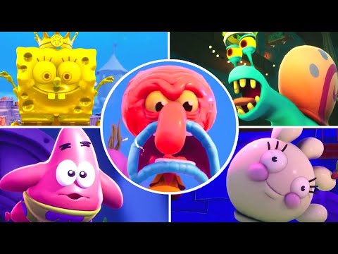 SpongeBob SquarePants: The Cosmic Shake - All Bosses