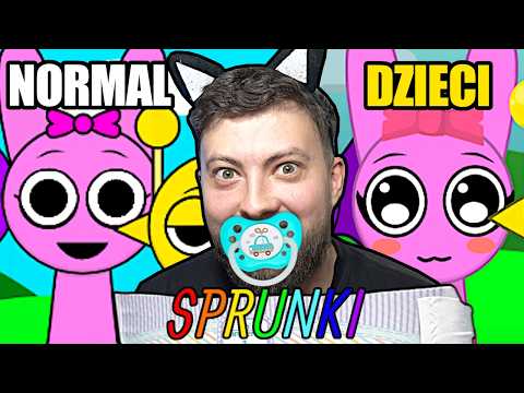 SPRUNKI ale to MAŁE DZIECIAKI... 🍼👶