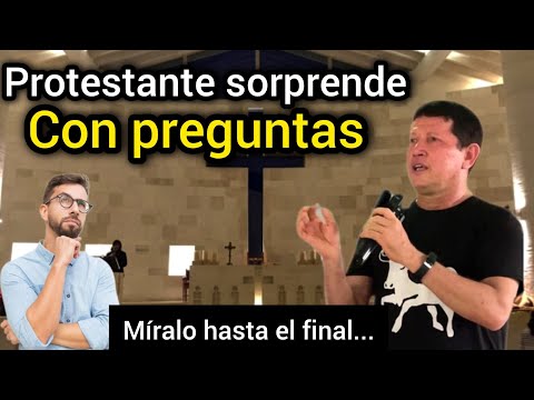 PROTESTANTE Sorprende al PADRE LUIS TORO con preguntas INTERESANTES