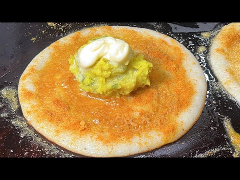 अभिषेकम सूरत में बैंगलोर स्टाइल बेन्ने डोसा #suratfood #bennedosa #southindianfood