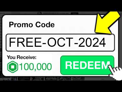 *SECRET* ROBLOX PROMO CODE GIVES FREE ROBUX (Roblox October 2024)