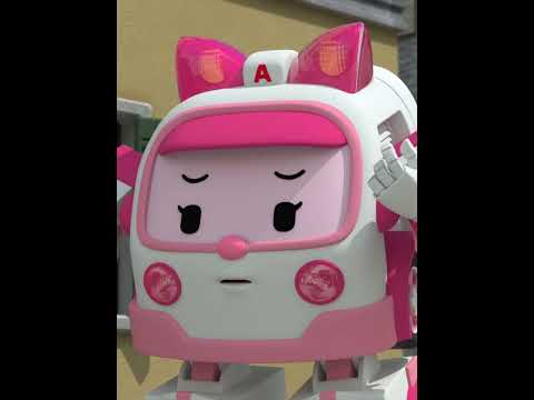 Makanannya Tersangkut di Tenggorokanku! #robocarpoliindonesia #shorts