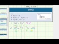 Understanding Radical Expressions