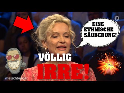 PSEUDO-Expertin-Barbie redet sich in FIEBERWAHN! 💥⚡️| maischberger