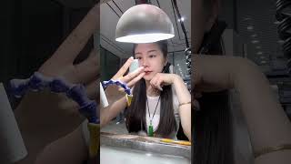 完成粉丝心愿，还想要同款的，赶快报名 #翡翠 #翡翠定制 #翡翠 #翡翠珠宝 #无事牌  #綠A翡翠 #绿A翡翠