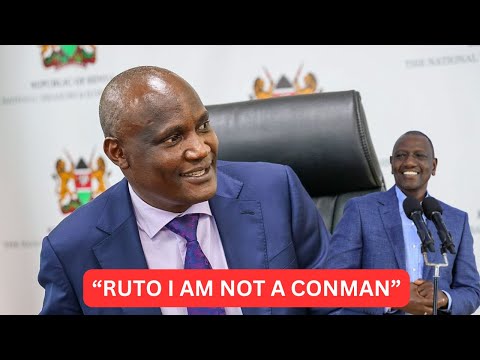 ''I AM NOT A CONMAN''~DRAMA IN STATE HOUSE AS MBADI CONFRONTS RUTO OVER TAX