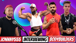 Interviewing bodybuilders