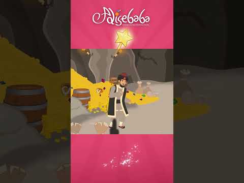 Ali Baba ve Kırk Haramiler #shorts #adisebabamasal #fairytalesturkish #masallar