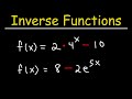 Inverse Functions and Logarithmic Properties