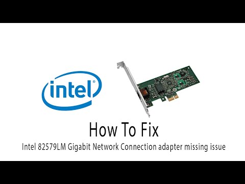 driver intel 82579v gigabit network driver