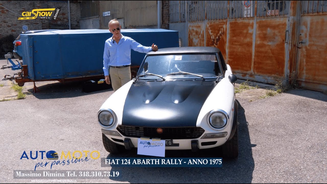 Anteprima video del FIAT 124 Abarth Rally (1975)